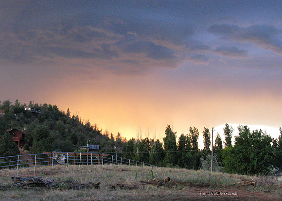 Sunset at Cabin