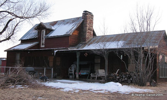 Snowy Cabin