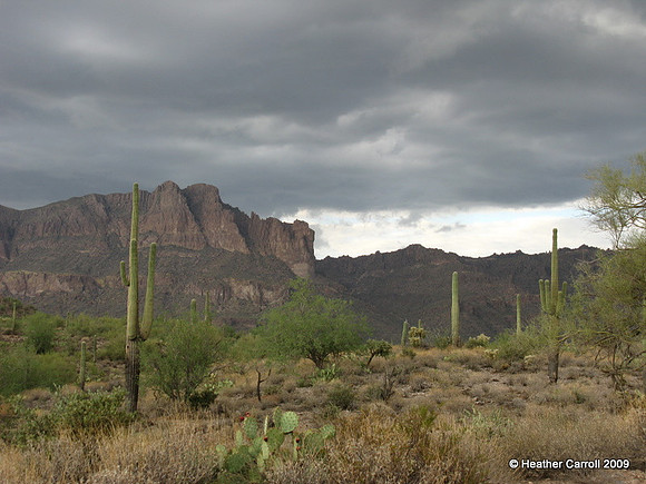 Apache Junction Mountains