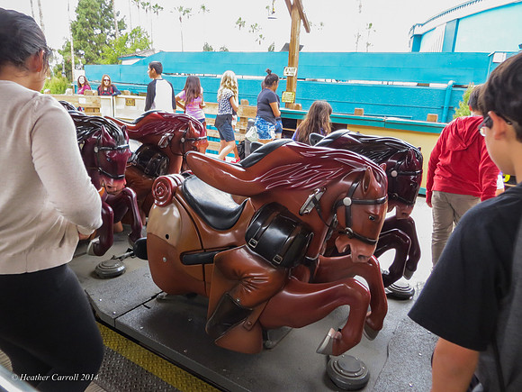 Weird but fun pony express ride