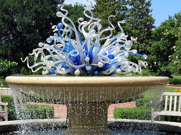 Atlanta Botanical Gardens Fountain